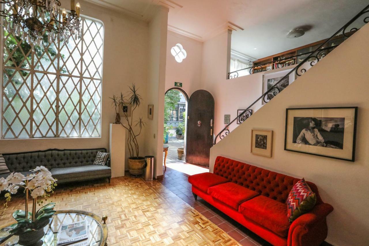 לינה וארוחת בוקר מקסיקו סיטי Casa Comtesse מראה חיצוני תמונה
